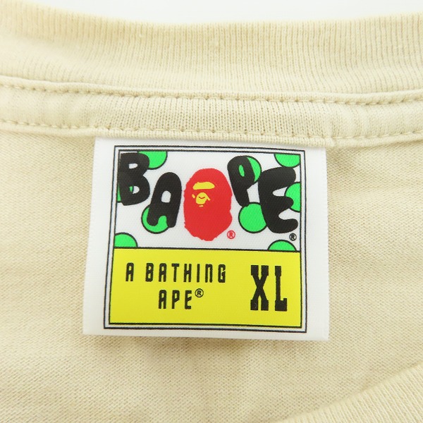 実際に弊社で買取させて頂いたA BATHING APE×HotWheels/アベイジングエイプ×ホットウィール ICON TEE/半袖Tシャツ/XLの画像 2枚目