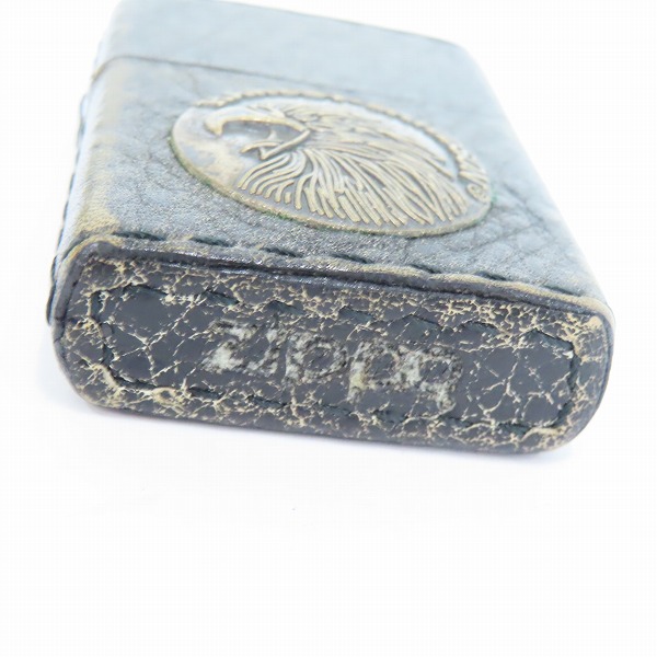 実際に弊社で買取させて頂いたZIPPO/ジッポー Harley-Davidson/ハーレーダビッドソン 革巻きの画像 3枚目