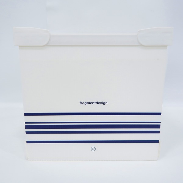 実際に弊社で買取させて頂いたthe POOL aoyama/ザプール青山 DMR STUCKING BOX レコードコンテナボックス WHITE Fragment Design フラグメントデザインの画像 3枚目