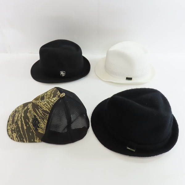 実際に弊社で買取させて頂いたBackChannel/バックチャンネル ハット/キャップ 帽子 4点セットの画像 1枚目