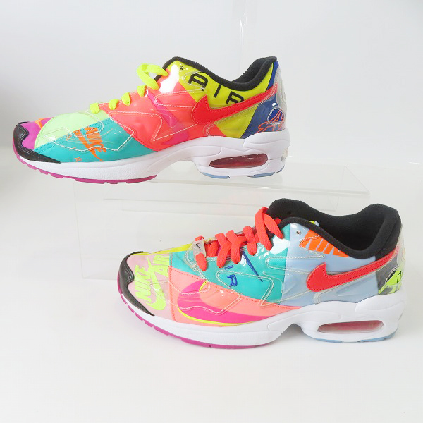 実際に弊社で買取させて頂いたNIKE×ATMOS/ナイキ×アトモス AIR MAX2 LIGHT QS エアマックス2 ライトQS BV7406-001/26.0の画像 3枚目