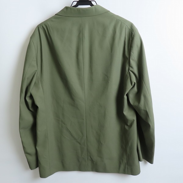 実際に弊社で買取させて頂いた【未使用】nano universe/ナノユニバース コットンギャバ3B シングルテーラードジャケット 668-3116205/Lの画像 1枚目