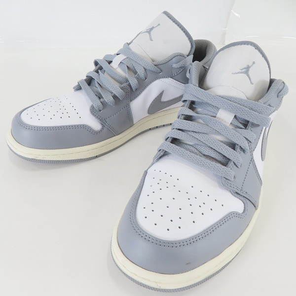 実際に弊社で買取させて頂いたNIKE/ナイキ AIR JORDAN 1 LOW/エアジョーダン1 ローカット ヴィンテージ グレー 553558-053/29の画像 0枚目