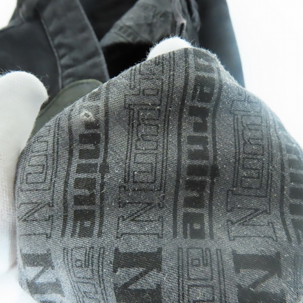 実際に弊社で買取させて頂いたNUMBER (N)INE/ナンバーナイン PAINタブ ハート涙 レザーパッチ ストレートデニムパンツ/3の画像 6枚目