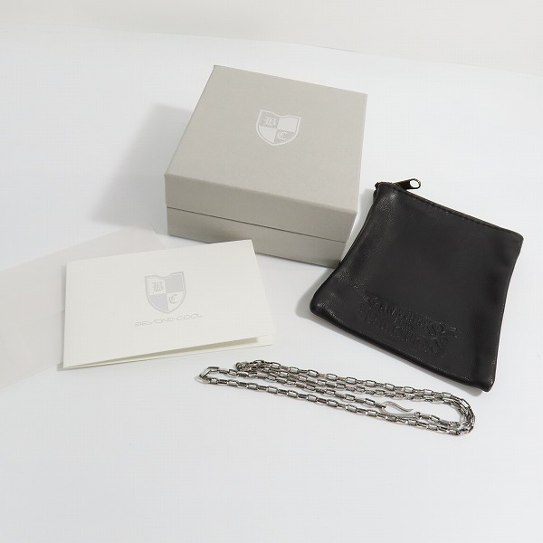 実際に弊社で買取させて頂いたLEATHERS & TREASURES/レザーズアンドトレジャーズ ミニハーフエングレイブリンクチェーン 50cm JLTN022-50の画像 7枚目