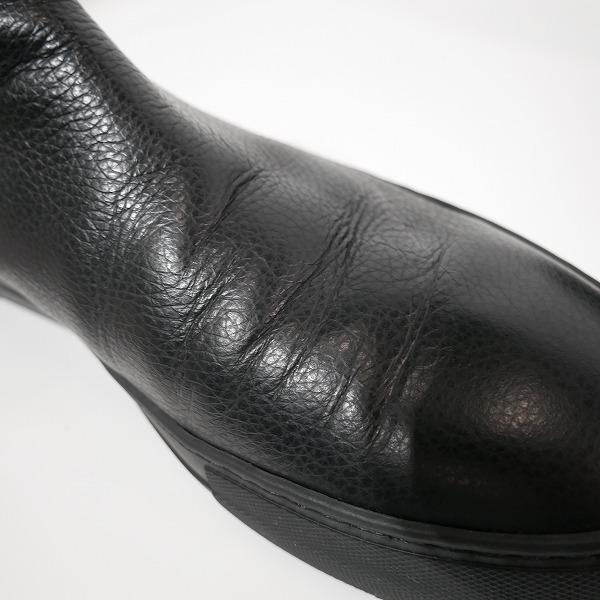 実際に弊社で買取させて頂いたUNITED ARROWS/ユナイテッドアローズ レザー サイドゴアブーツ/41の画像 6枚目