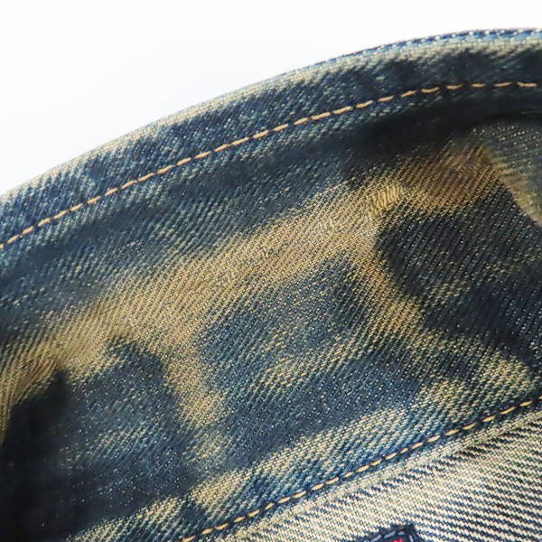 実際に弊社で買取させて頂いたLEE×THE REAL McCOY'S/リー×リアルマッコイズ 101J デニムジャケット 96013-89/42の画像 4枚目