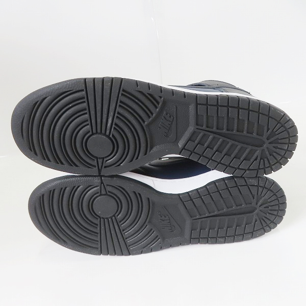 実際に弊社で買取させて頂いたNIKE×FRAGMENT DESIGN/ナイキ×フラグメントデザイン DUNK HI/F ダンクハイ ミッドナイトネイビー DJ0383-400/27.0の画像 2枚目