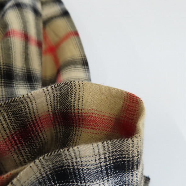 実際に弊社で買取させて頂いたBURBERRY/バーバリー 21AW ノバチェック ロングスリーブチェックシャツ 8036773/Sの画像 6枚目