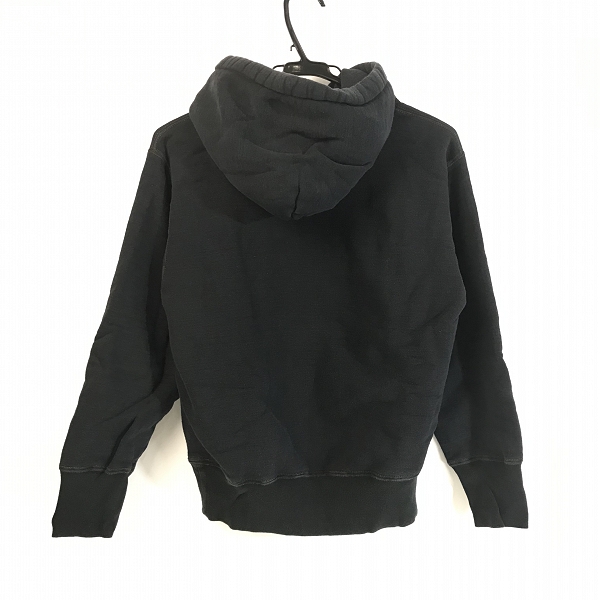実際に弊社で買取させて頂いたTHE REAL McCOY/リアルマッコイズ スウェット プルオーバーパーカー ブラック/Mの画像 1枚目