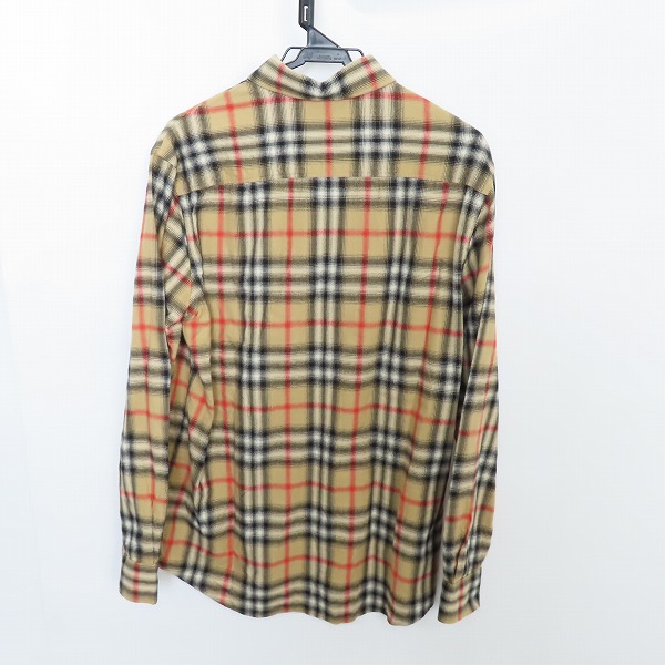 実際に弊社で買取させて頂いたBURBERRY/バーバリー 21AW ノバチェック ロングスリーブチェックシャツ 8036773/Sの画像 1枚目