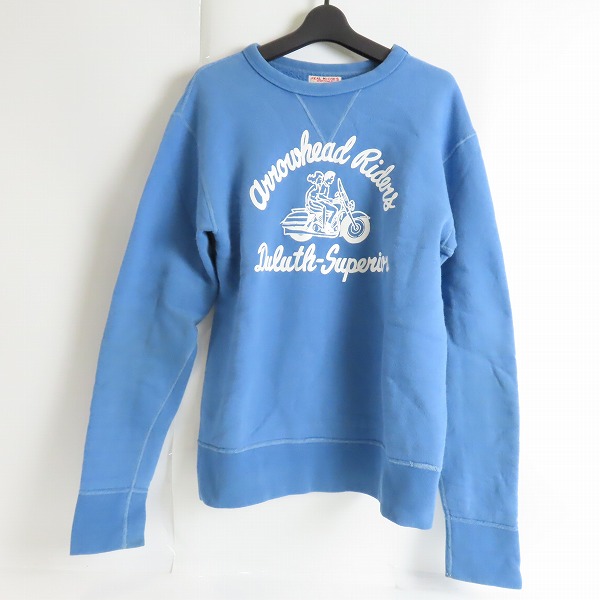 実際に弊社で買取させて頂いたTHE REAL McCOY/リアルマッコイズ スウェット/トレーナー ブルー/L