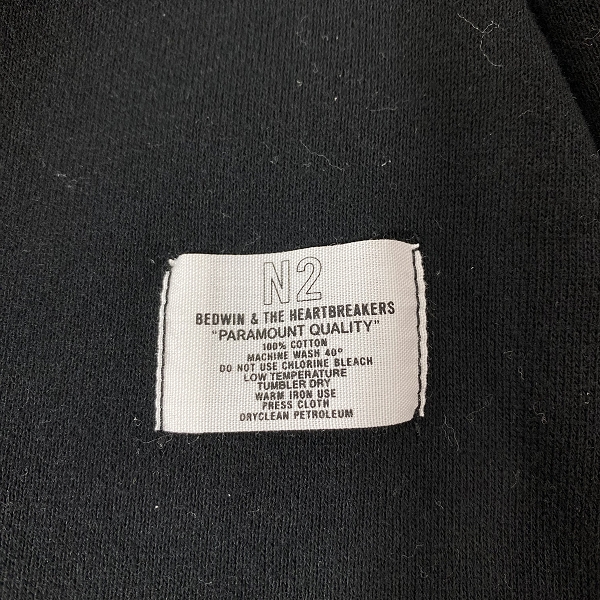 実際に弊社で買取させて頂いたBEDWIN & THE HEARTBREAKERS/ベドウィン nano universe別注 SWEAT AWERD JACKET JERRY アワードジャケット　2の画像 4枚目