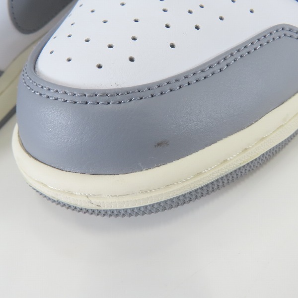 実際に弊社で買取させて頂いたNIKE/ナイキ AIR JORDAN 1 LOW/エアジョーダン1 ローカット ヴィンテージ グレー 553558-053/29の画像 8枚目