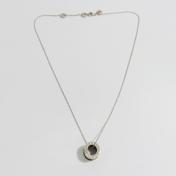 実際に弊社で買取させて頂いたBVLGARI/ブルガリ B-zero1/ビーゼロワン SAVE THE CHILDREN/セーブ ザ チルドレン ネックレス Ag925×セラミックの画像 3枚目