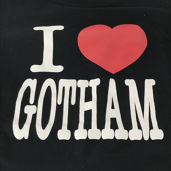 実際に弊社で買取させて頂いたNUMBER(N)INE/ナンバーナイン Tシャツ 00SS I LOVE GOTHAM/3の画像 6枚目