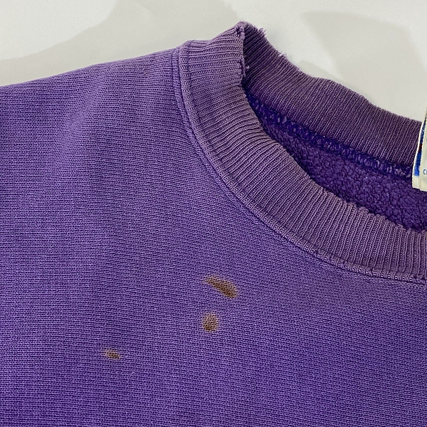 実際に弊社で買取させて頂いたChampion/チャンピオン REVERSE WEAVE/リバースウィーブ 90s ヴィンテージ クルーネック スウェット 90s/XLの画像 4枚目
