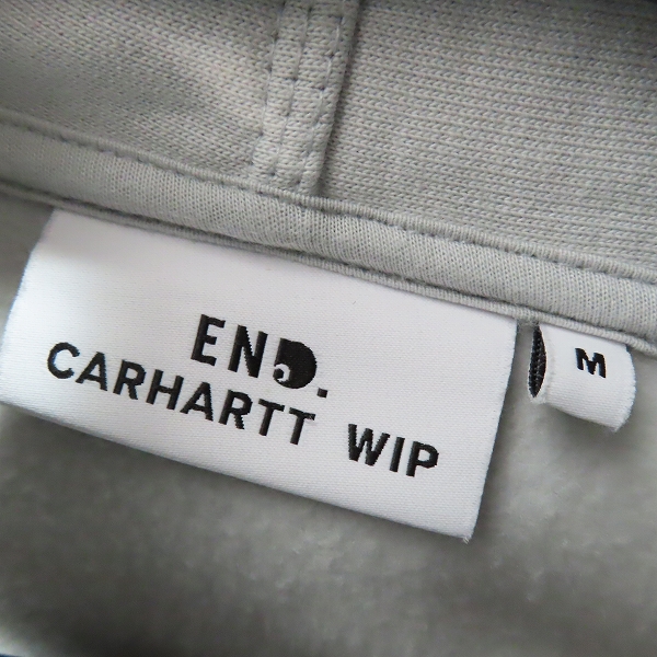 実際に弊社で買取させて頂いたCarhartt WIP×END./カーハート×エンド プルオーバー パーカー/Mの画像 2枚目