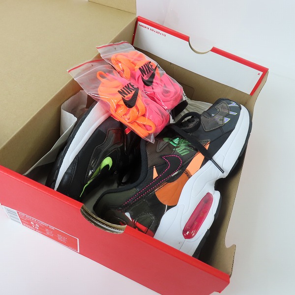 実際に弊社で買取させて頂いたNIKE×ATMOS/ナイキ×アトモス AIR MAX2 LIGHT QS/エアマックス2 ライト クイックストライク CI5590-001/26.5の画像 8枚目