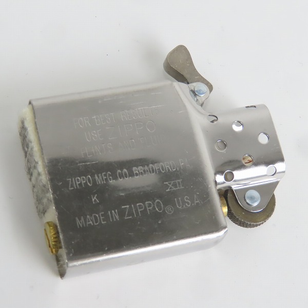 実際に弊社で買取させて頂いたZIPPO/ジッポー ハーレーダビッドソン キーホルダー/デスクトップホルダー付 96年製の画像 5枚目