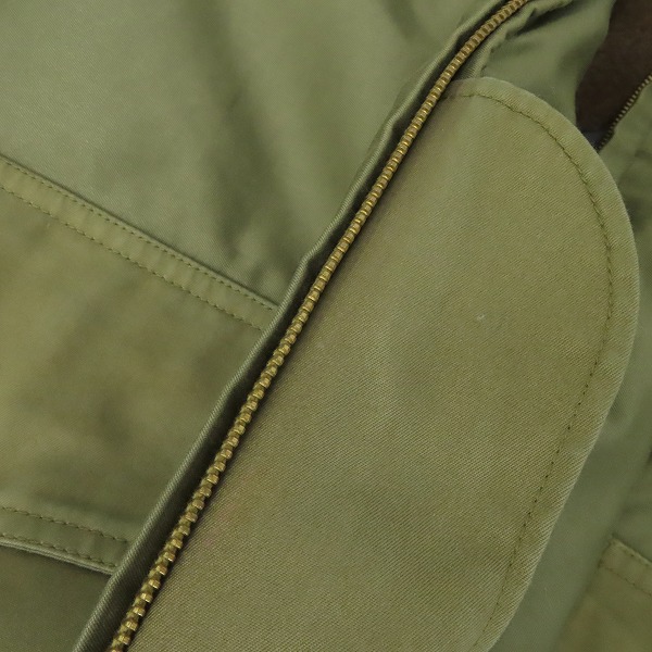 実際に弊社で買取させて頂いたThe REAL McCOY'S/ザリアルマッコイズ B-10 フライトジャケット 3157/42の画像 6枚目