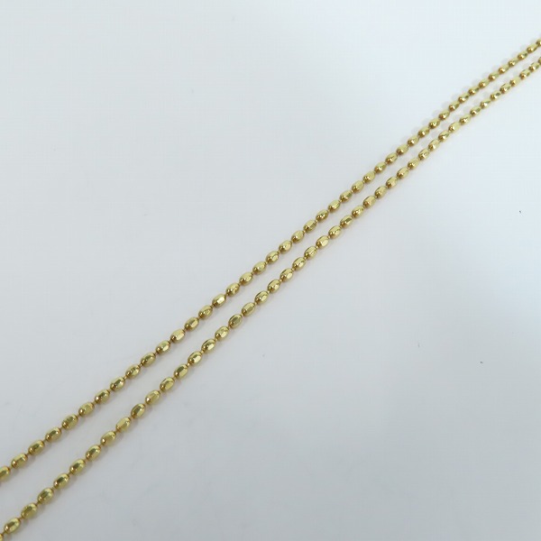 実際に弊社で買取させて頂いたBloody Mary/ブラッディマリー K18 ネックレスチェーン 50cmの画像 1枚目