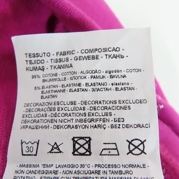 実際に弊社で買取させて頂いたEA7 EMPORIO ARMANI/エンポリオアルマーニ スパンコール ロングスリーブ Tシャツ/カットソー Mの画像 4枚目