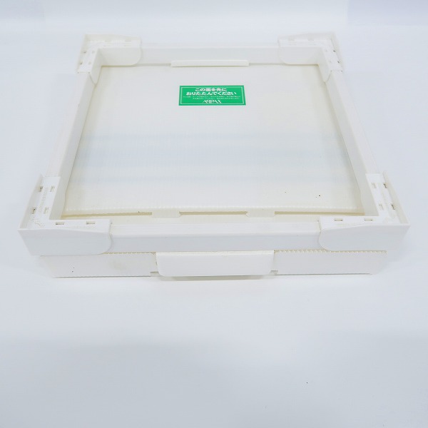 実際に弊社で買取させて頂いたthe POOL aoyama/ザプール青山 DMR STUCKING BOX レコードコンテナボックス WHITE Fragment Design フラグメントデザインの画像 8枚目