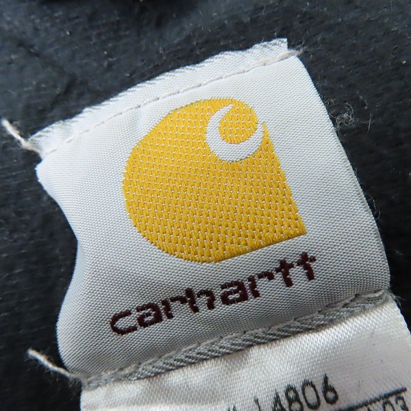 実際に弊社で買取させて頂いたCarhartt/カーハート フード付ジップアップジャケット 14806/XLの画像 2枚目