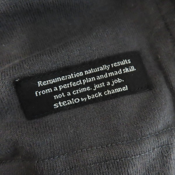 実際に弊社で買取させて頂いたBackChannel/バックチャンネル ハーフボタン 長袖ポロシャツ/XLの画像 4枚目