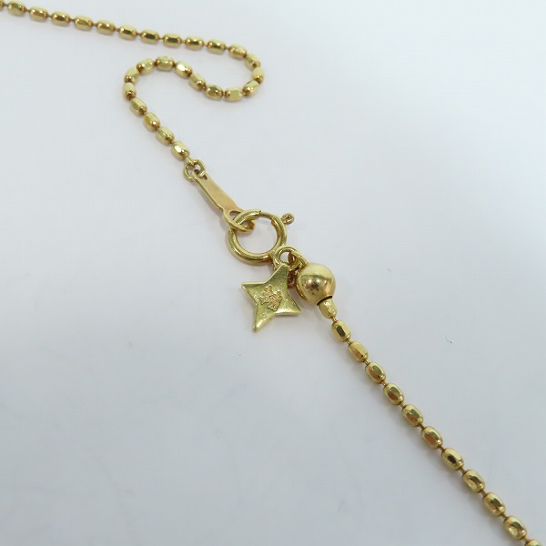 実際に弊社で買取させて頂いたBloody Mary/ブラッディマリー K18 ネックレスチェーン 50cmの画像 2枚目