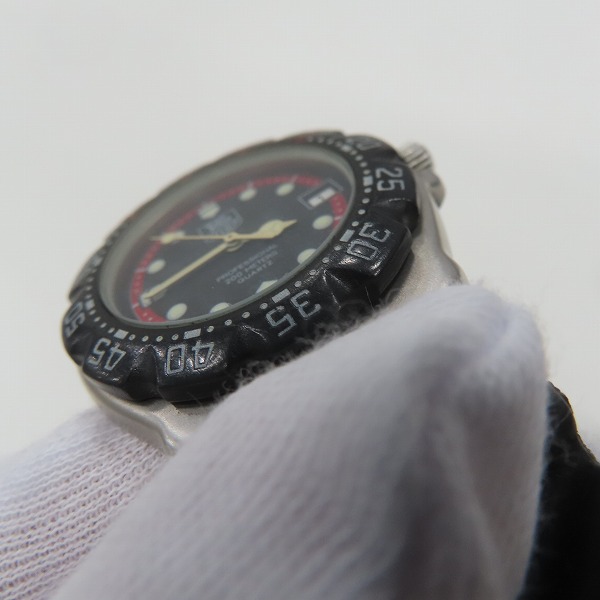 実際に弊社で買取させて頂いたTAGHEUER/タグホイヤー フォーミュラ1 腕時計 374.513 の画像 6枚目