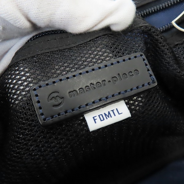 実際に弊社で買取させて頂いたmaster-piece×FDMTL/マスターピース×ファンダメンタル ショルダー ミニバッグ 02347-fd2の画像 4枚目