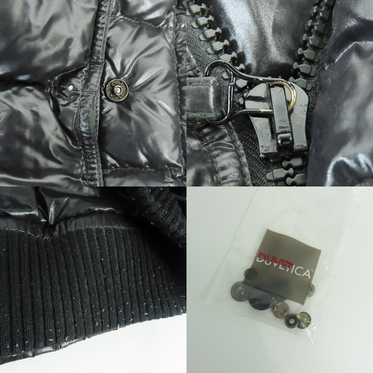 実際に弊社で買取させて頂いたAKM/エイケイエム×DUVETICA ダウンベスト/Mの画像 8枚目