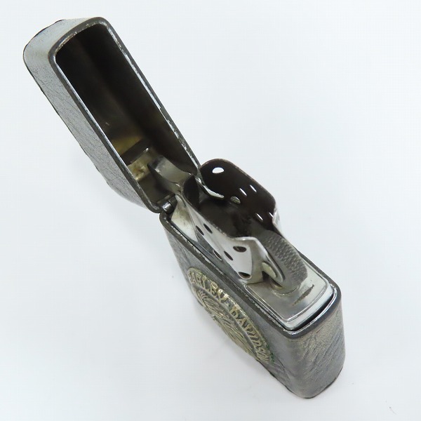 実際に弊社で買取させて頂いたZIPPO/ジッポー Harley-Davidson/ハーレーダビッドソン 革巻きの画像 4枚目