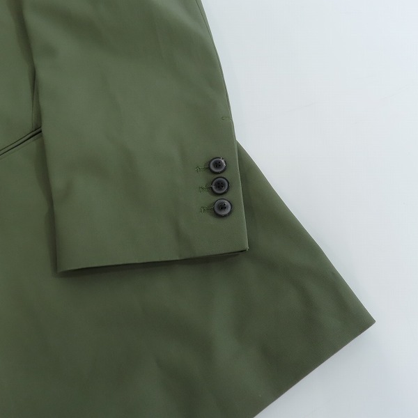 実際に弊社で買取させて頂いた【未使用】nano universe/ナノユニバース コットンギャバ3B シングルテーラードジャケット 668-3116205/Lの画像 6枚目