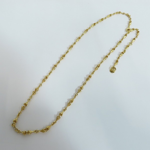 実際に弊社で買取させて頂いた【ギャラ付】Bloody Mary/ブラッディマリー K18 baby mermaid チェーン 50cmの画像 3枚目