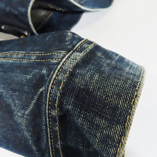実際に弊社で買取させて頂いたLEE×THE REAL McCOY'S/リー×リアルマッコイズ 101J デニムジャケット 96013-89/42の画像 7枚目