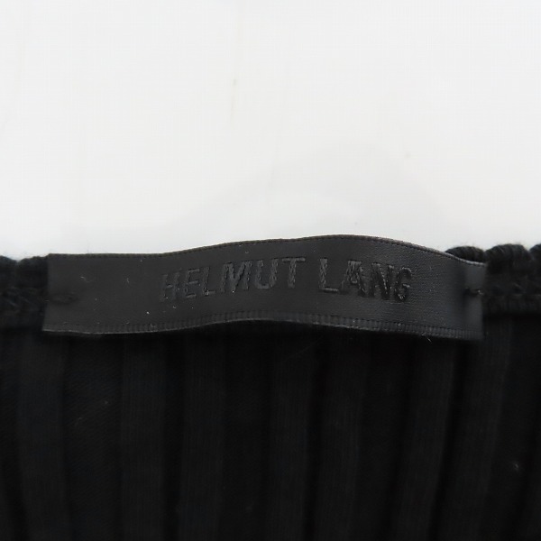実際に弊社で買取させて頂いたHELMUT LANG/ヘルムートラング コットンニットTシャツ/Sの画像 2枚目