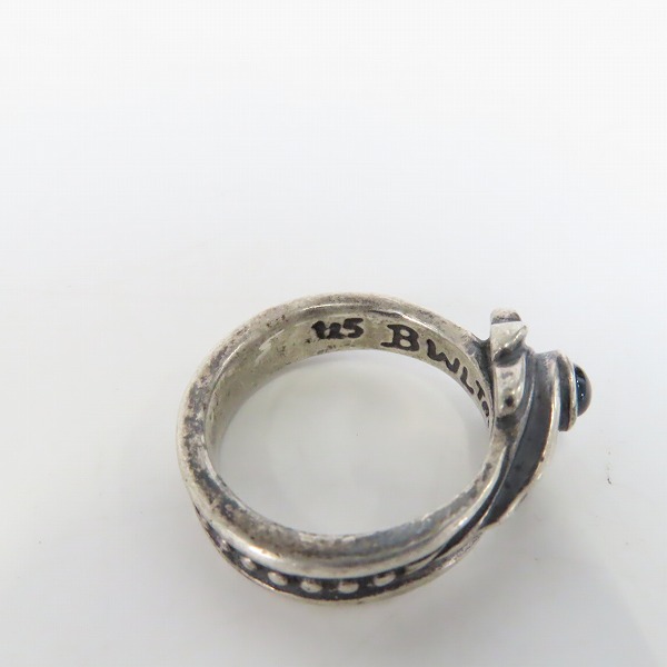 実際に弊社で買取させて頂いたBWL/ビルウォールレザー スモールスプーンリング/18号の画像 7枚目