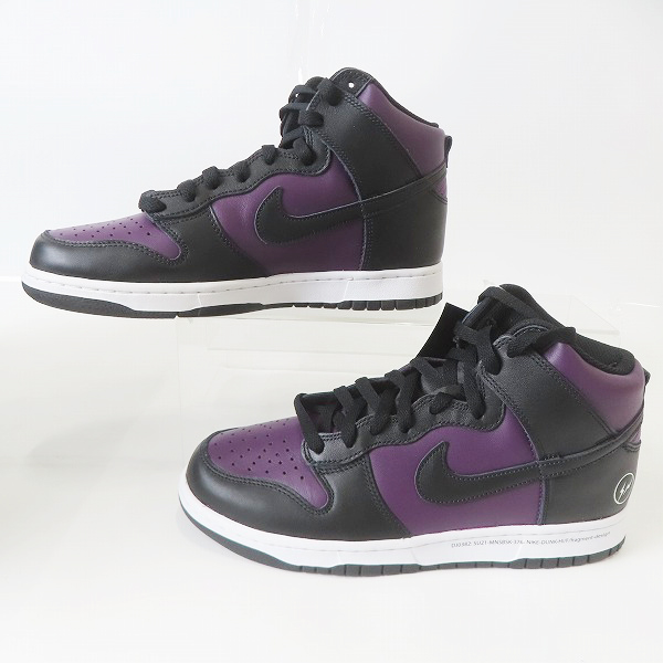 実際に弊社で買取させて頂いたNIKE×FRAGMENT DESIGN/ナイキ×フラグメントデザイン DUNK HI/F ダンクハイ 北京 DJ0382-600/27.0の画像 3枚目