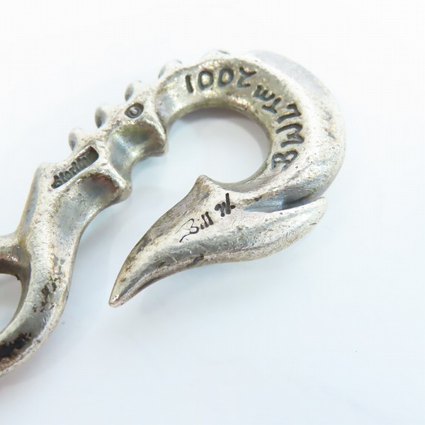 実際に弊社で買取させて頂いたBWL/ビルウォールレザー フィッシュフック ペンダントの画像 5枚目