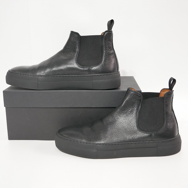 実際に弊社で買取させて頂いたUNITED ARROWS/ユナイテッドアローズ レザー サイドゴアブーツ/41の画像 3枚目