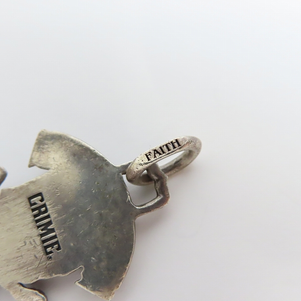 実際に弊社で買取させて頂いたCRIMIE/クライミー FAITH&TRUST スカル ペンダントトップの画像 5枚目