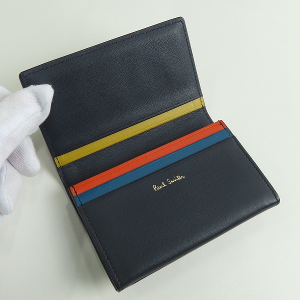 実際に弊社で買取させて頂いたPaul Smith/ポールスミス レザー カードケース/名刺入れの画像 3枚目