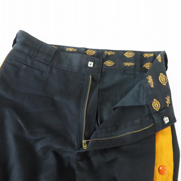 実際に弊社で買取させて頂いたDickies×MYne/ディッキーズ×マイン side snap サイドスナップ パンツ/Sの画像 2枚目