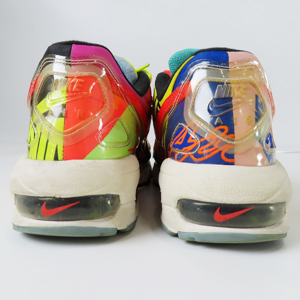 実際に弊社で買取させて頂いたNIKE×ATMOS/ナイキ×アトモス AIR MAX2 LIGHT QS/エアマックス2 ライト クイックストライク BV7406-001/27の画像 1枚目