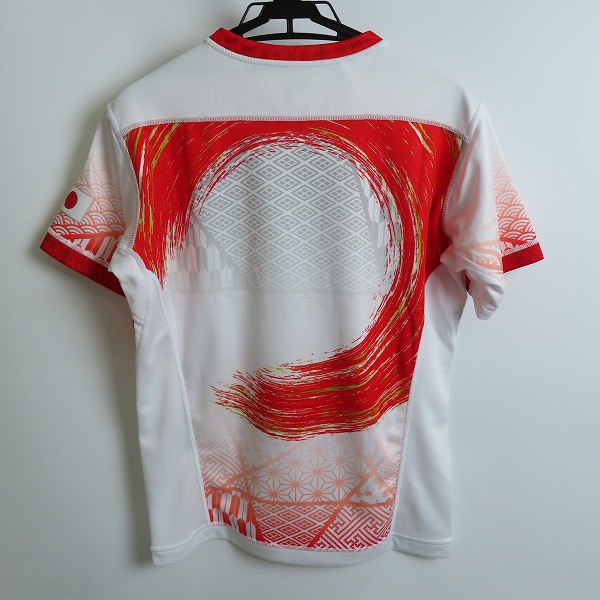 実際に弊社で買取させて頂いた【未使用】canterbury/カンタベリー ラグビー 7人制 日本代表 2021 ホーム ジャージ RG30194/Mの画像 1枚目