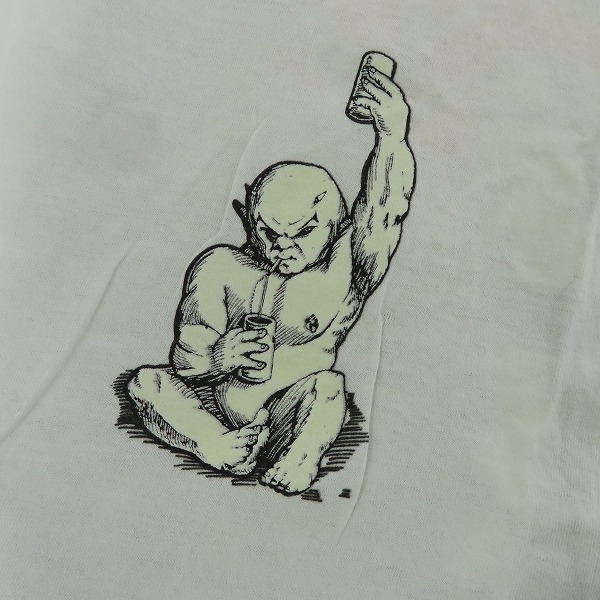 実際に弊社で買取させて頂いたOZZY OSBOURNE/オジーオズボーン 1991/90S/ヴィンテージ/USA製 Tシャツ Lの画像 5枚目