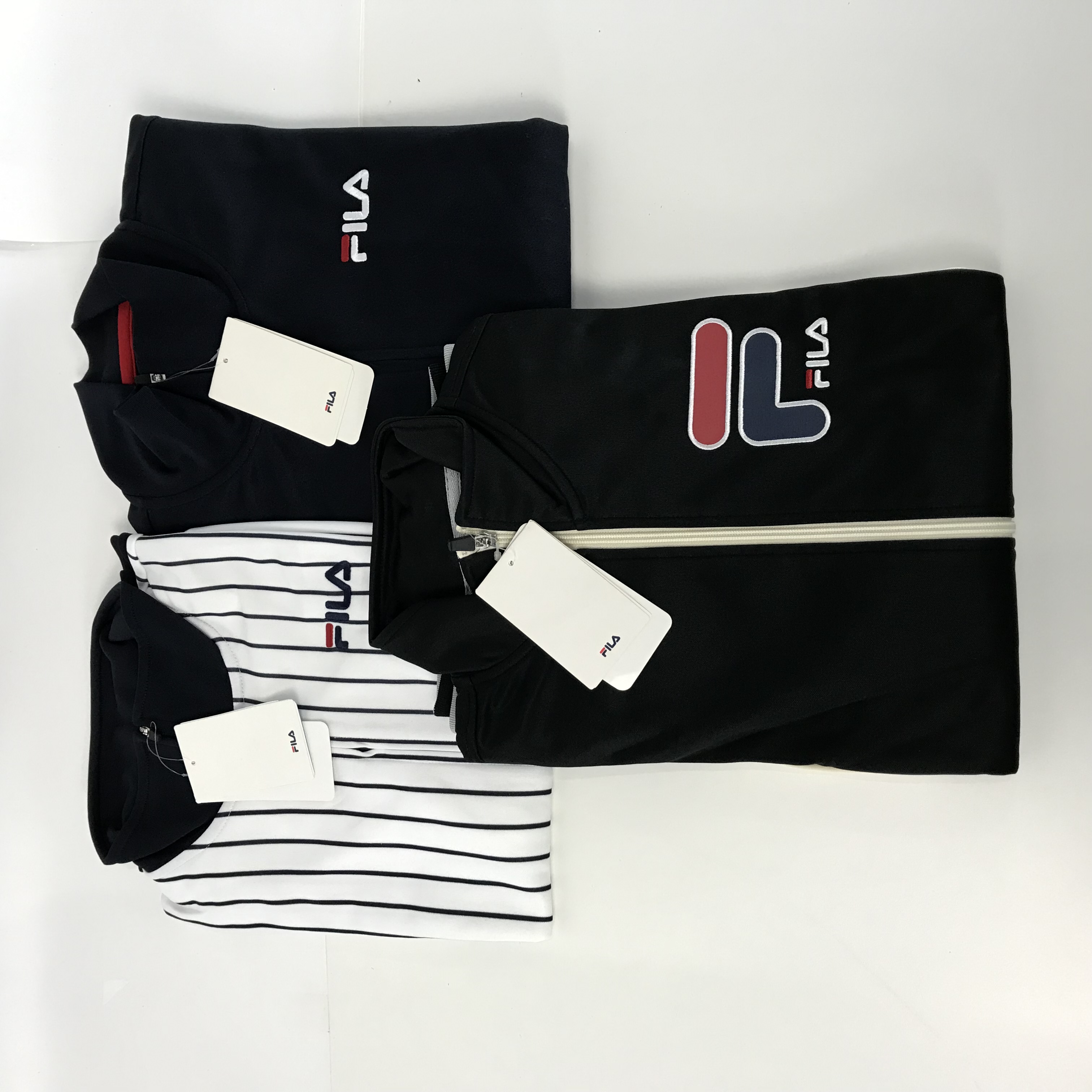 実際に弊社で買取させて頂いた【おまとめ/未使用】FILA/フィラ ジャージ/トラックジャケット